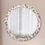 Huldar Glass Flat Wall Mirror