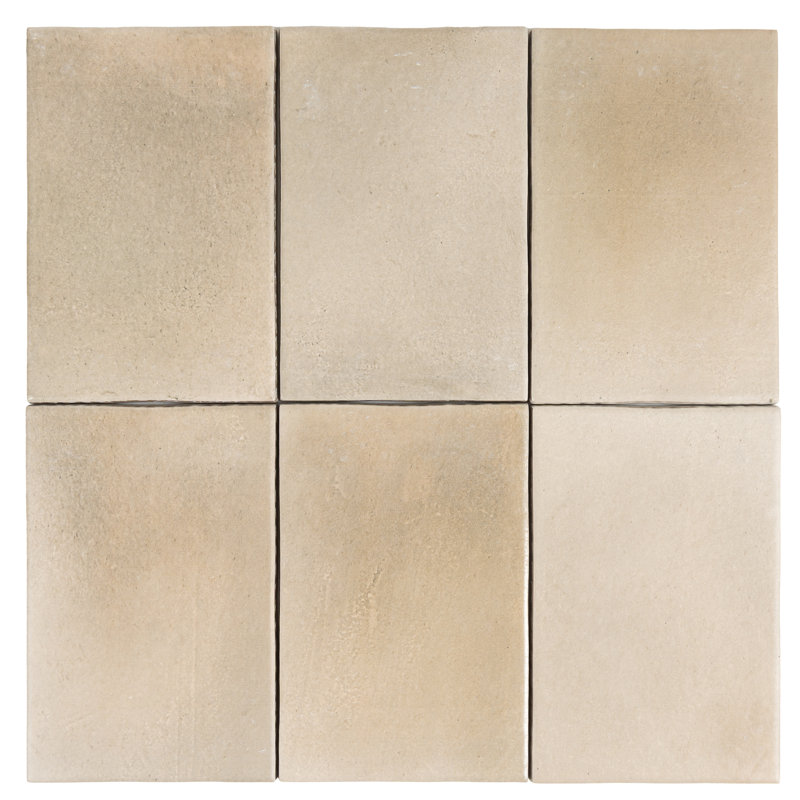 Allegro 4x6 in. Light Greige Matte Porcelain Subway Wall and Floor Tile (6.46 sq ft/case, 40-Pack)