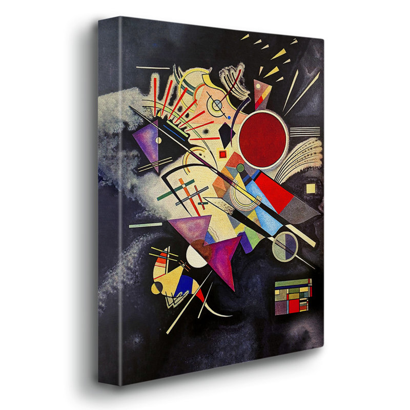 Vaso Dorato by Cindy Revell - No Frame Painting on Glass