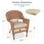 Chaise de patio avec coussins Arliss-671402798-671402794