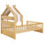 Lit en bois avec tablette de tête de lit-128986446-129181265