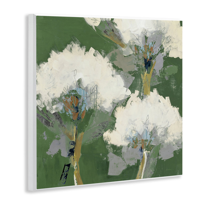 "Abstract Flower Buds", art mural par Liz Jardine