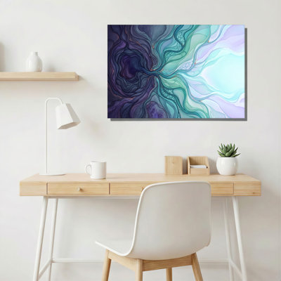 Art mural sur toile abstrait