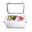 White Color Ice Cooler Box 65QT Camping Ice Chest Beer Box Outdoor Fishing Coolerblue
