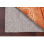 Tapis de couloir oriental orange 3 x 9 Gabbeh