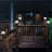 Low Voltage Solar Powered Integrated LED Fence Post Cap Light 3.5 In. X 3.5 In. with Base Adapter Included Pack-109703069-115827904