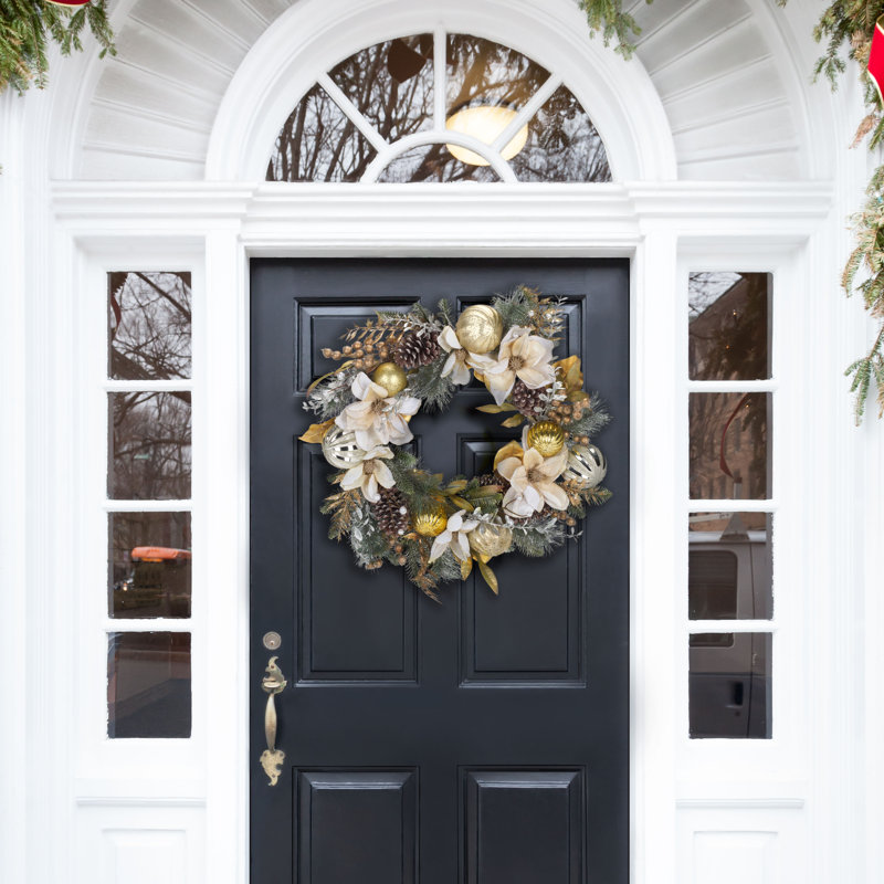 Faux 28 Inch Pine Needle Wreath