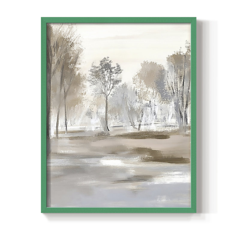NAUTICAL Series XXXIV, reproduction encadrée - bois massif, H 15 po x l 12 po, Vert