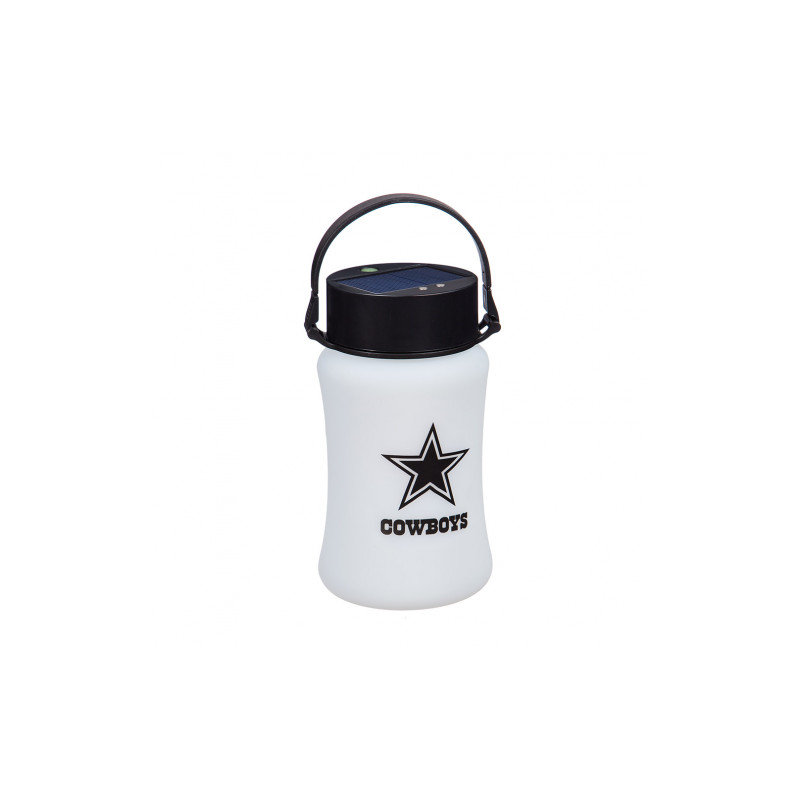 NFL 6.75'' Solar Powered Outdoor Lantern, Dallas Cowboys