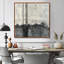 Iron Line Canvas, Concrete Wall Art, Cemiyah-2025753464-2025753467