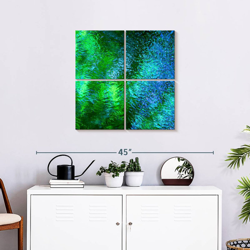 Monets Pool III, 26" H x 26" W