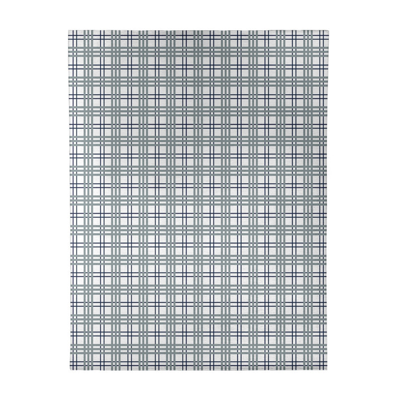 Plaid Indoor Rug, Rectangle 8' x 10'