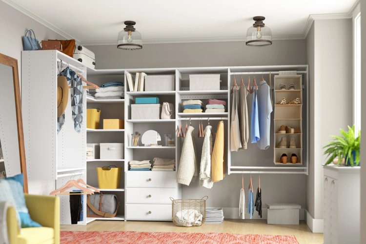 4 Ways to Use a Freestanding Wire Shelf Closet Organizer