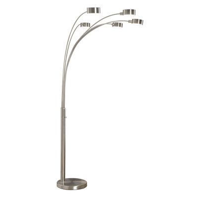 Lampe sur pied arquée à DEL 88" Micah