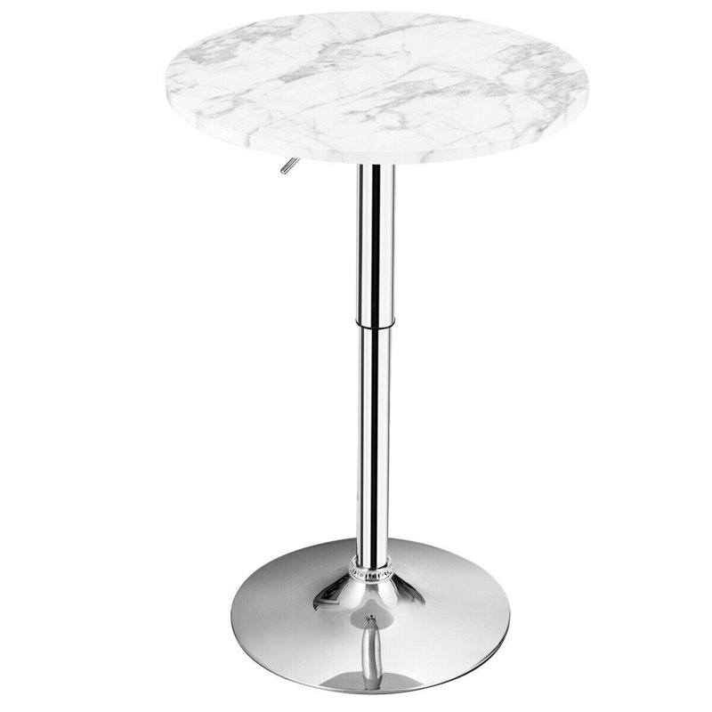 Table de salle à manger Nayaly, Blanc