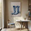 «Cowboy Essentials in Blue I», toile tendue-1004836880