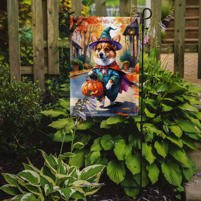 Drapeau du jardin Mastiff, Corgi