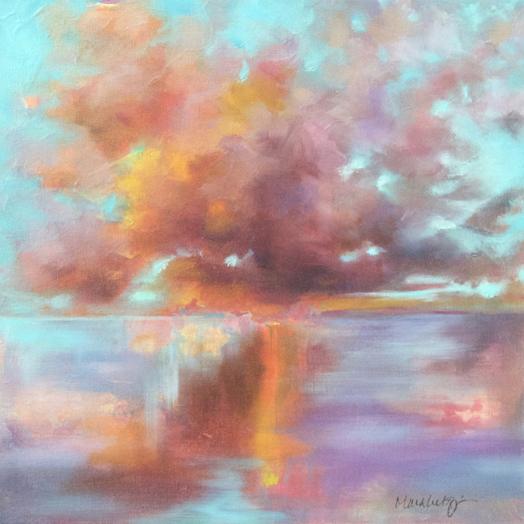 Love And Light by Marabeth Quin - Wrapped Canvas Painting