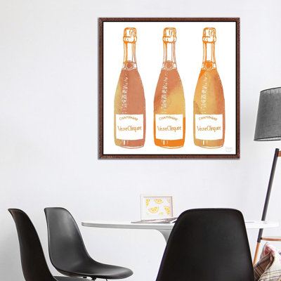 Veuve Cliequot Champagne - Print on Canvas