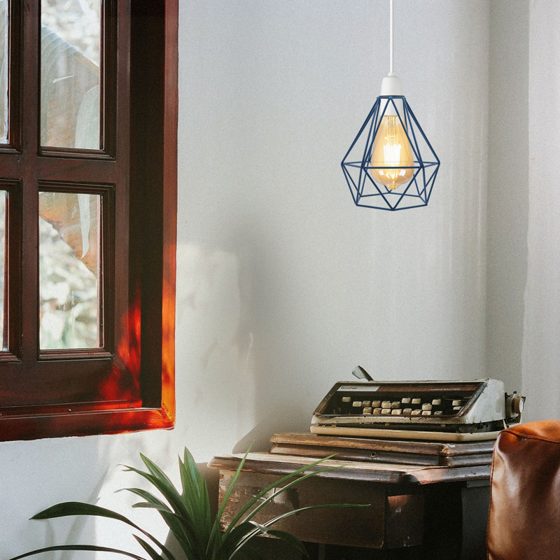 Andromedae - Light LED Geometric Pendant, Blue