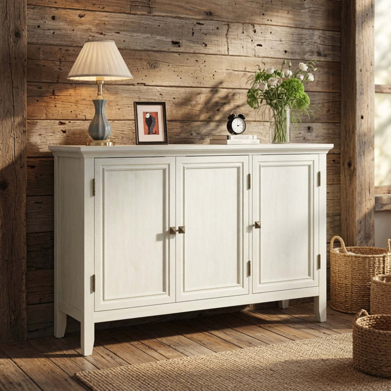 Buffet élégant 3 portes avec rangement réglable Bohemian