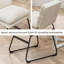 Chaises contemporaines rembourrées, ensemble de 2-2116027441
