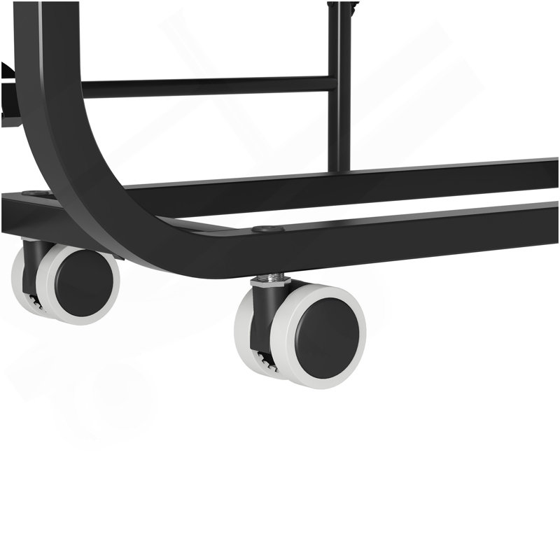Lit pliant simple 75 po x 38 po avec matelas en mousse à mémoire de forme de 3,7 po, lit d'appoint pliable portatif, lit pliant pour les invités et structure en métal robuste
