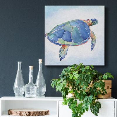 " Galapagos Sea Turtle I " Print