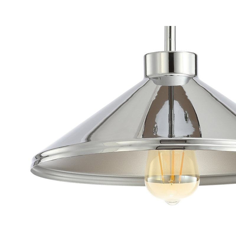 Starner Semi Flush Mount, Chrome