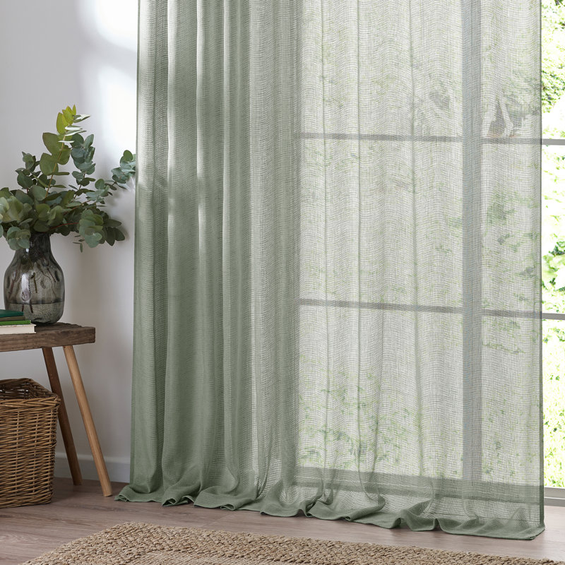 Nimbus Voile Sheer Single Curtain Panel