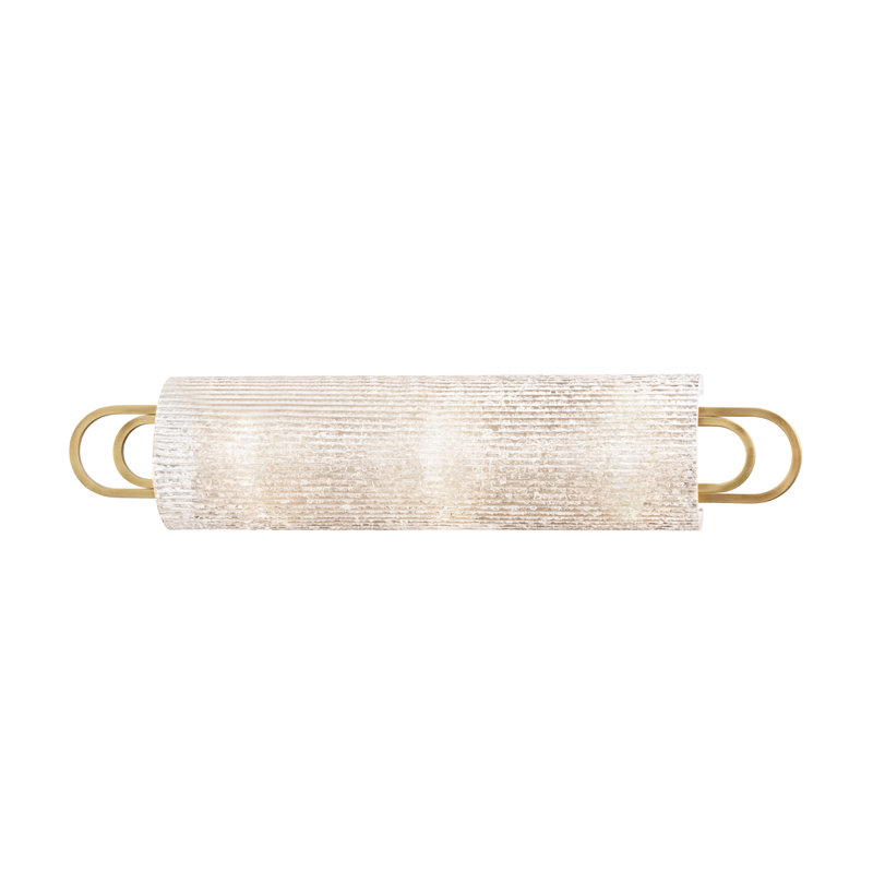 Buckley 3 - Light Bath Bar, Aged Brass