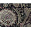 Hand-Knotted High-Quality Navy and Wine Area Rug