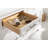 Arruda 96 " W Freestanding Standard Free Standing 2 Double Vanity Bathroom Vanity With Quartz Top-850772019