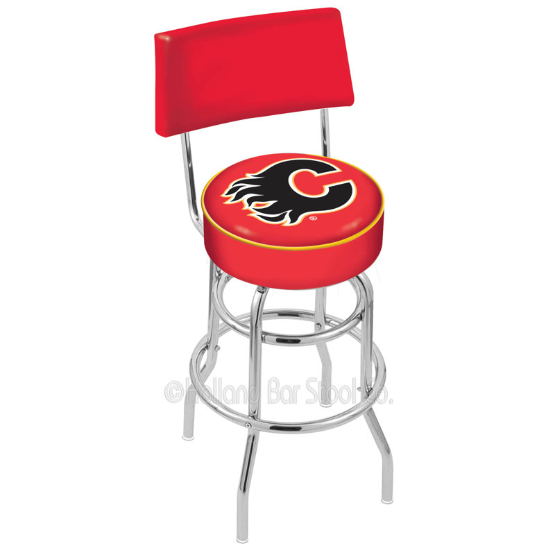 Tabouret tournant 25 "avec coussin NHL, Calgary Flames