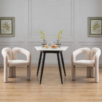 Ensemble de 2 chaises d'appoint Sailvan Barrel