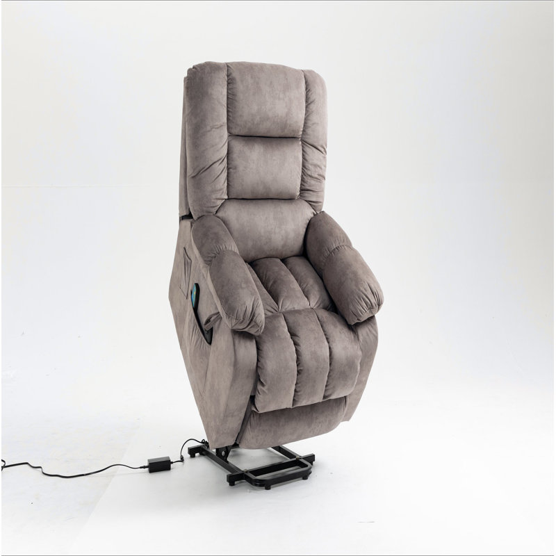 Fauteuil inclinable inclinable avec poche latérale, Chameau