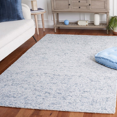 Ebony Hand Tufted Performance Abstract Rug
