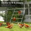 Chost Roost For Coop, barre de repos Jungle Gym, 55 po x 33,75 po