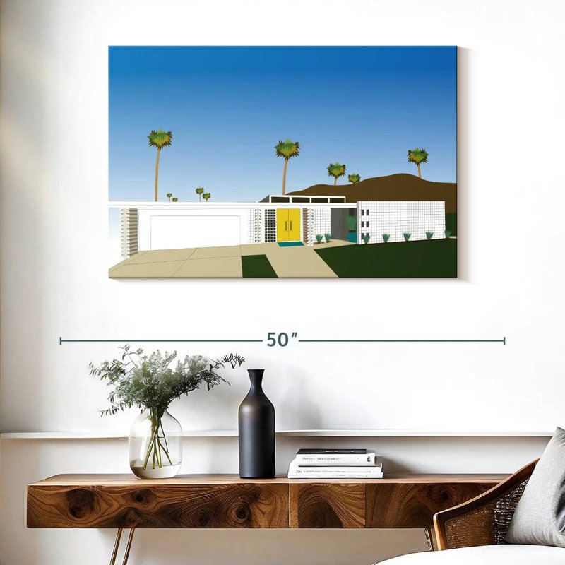 Lilie Palm Springs Living II, H 26 po x l 39 po