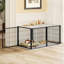 Grande cage pour chien, chenil 48 po pour chien moyen avec parc, cage pour animal de compagnie, noir, L 48 po x l 26,3 po x H 23,8 po.-116885948