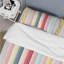 Literie pastel à rayures rétro-36740341