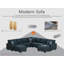 Canapé modulaire modulaire flexible 8 pièces-1183359015