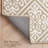 Austell Machine Woven Synthetic Geometric Area Rug in Green/White-124884357-105123304