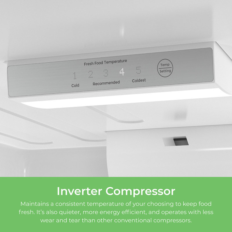 20.2 cu. ft. Top Freezer Refrigerator, Stainless Steel