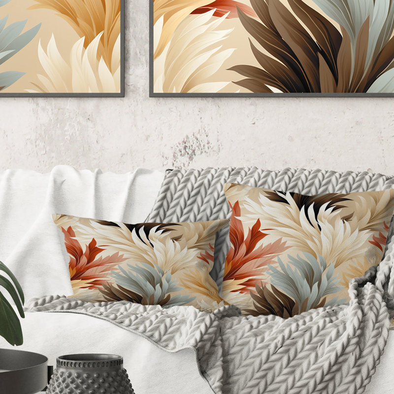 Coussin décoratif en polyester Driftwood Dreams, H 18 po x l 18 po