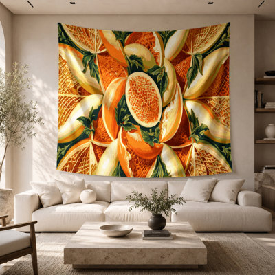 Tapisserie murale Fruit Persan Melon