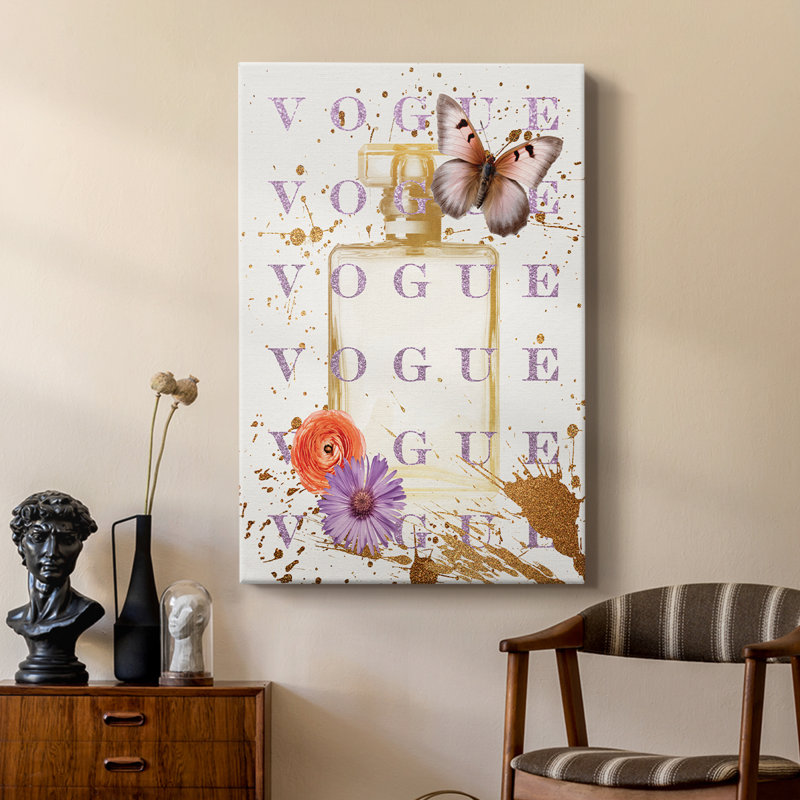 Vogue - galerie Cavas sur mesure, H 27 po x l 18 po