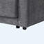 Canapé modulaire modulaire avec console de rangement et repose-pieds mobile-466654355