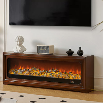 Meuble télé American Electric Fireplace