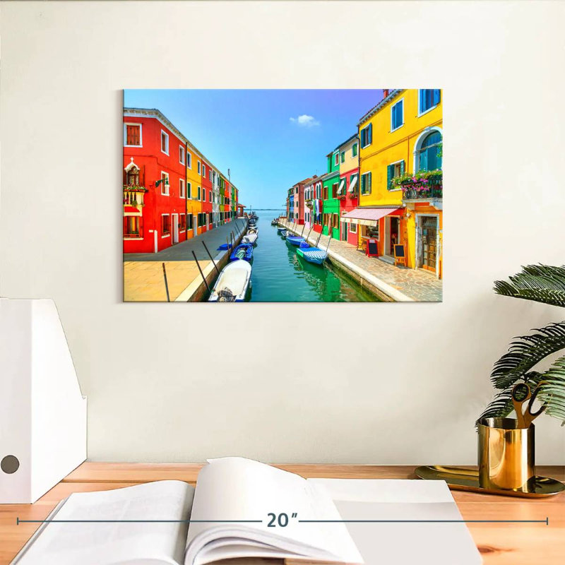 Ravi Burano Canal House, H 8 po x l 12 po
